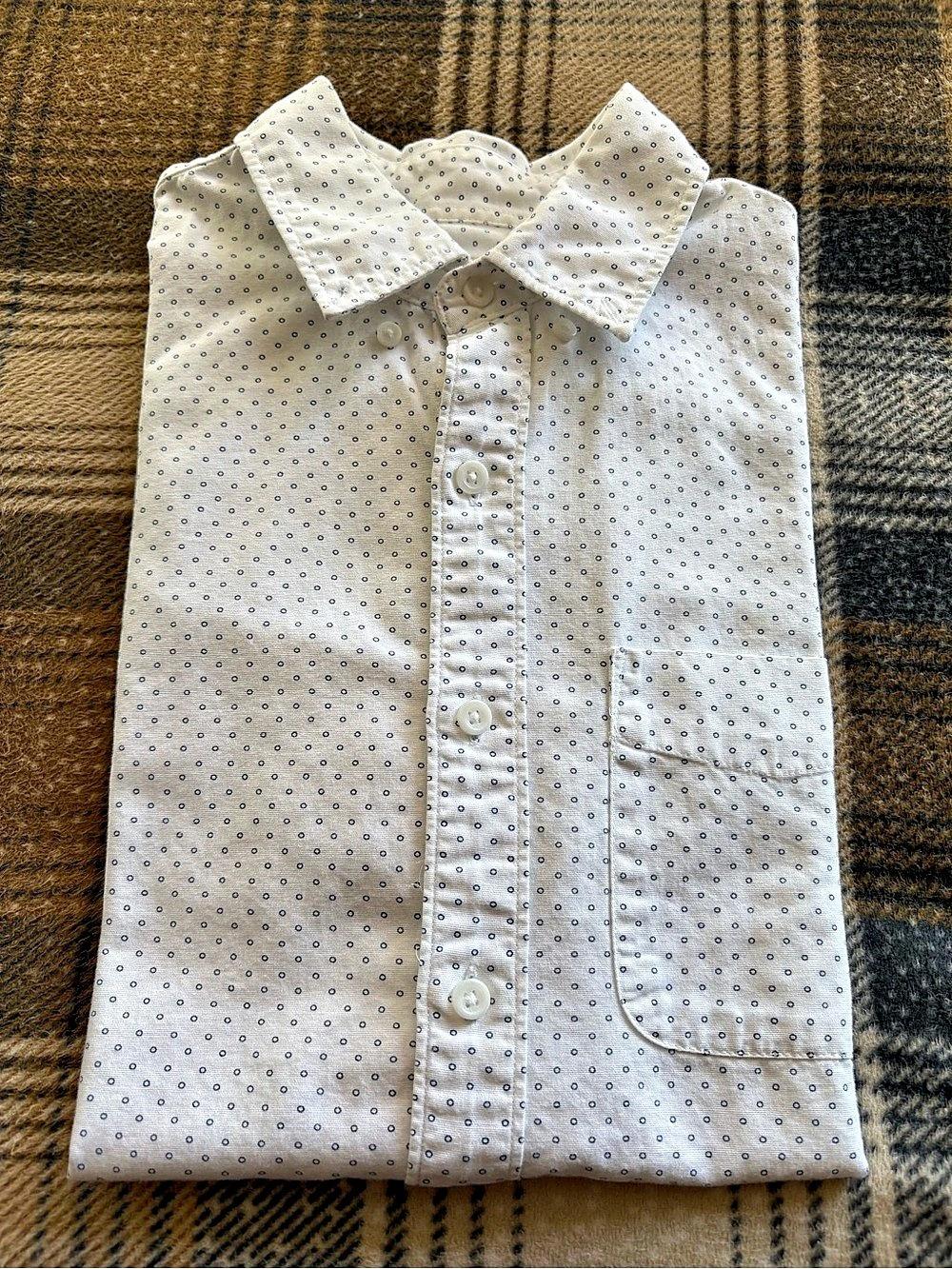American Eagle Men Short Sleeve Cotton Shirt Size Small